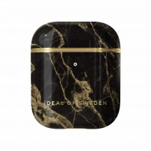 iDeal of Sweden AirPods Case golden smoke marble