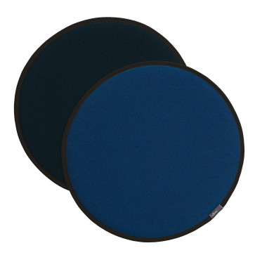 Vitra Seat Dot blauw/kokosnoot - nero/ijsblauw