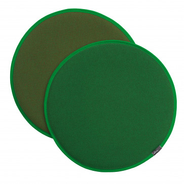 Vitra Seat Dot klassiek groen/bosgroen - klassiek groen/cognac