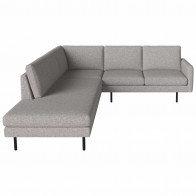 Bolia Scandinavia Remix 4-zitsbank met open end