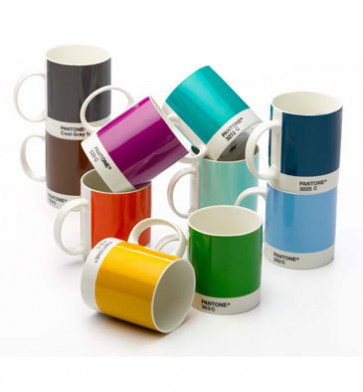 Pantone koffie & thee mugs
