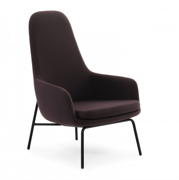 Normann Copenhagen Era Lounge Chair High staal