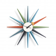 Vitra Sunburst Clock multicolor