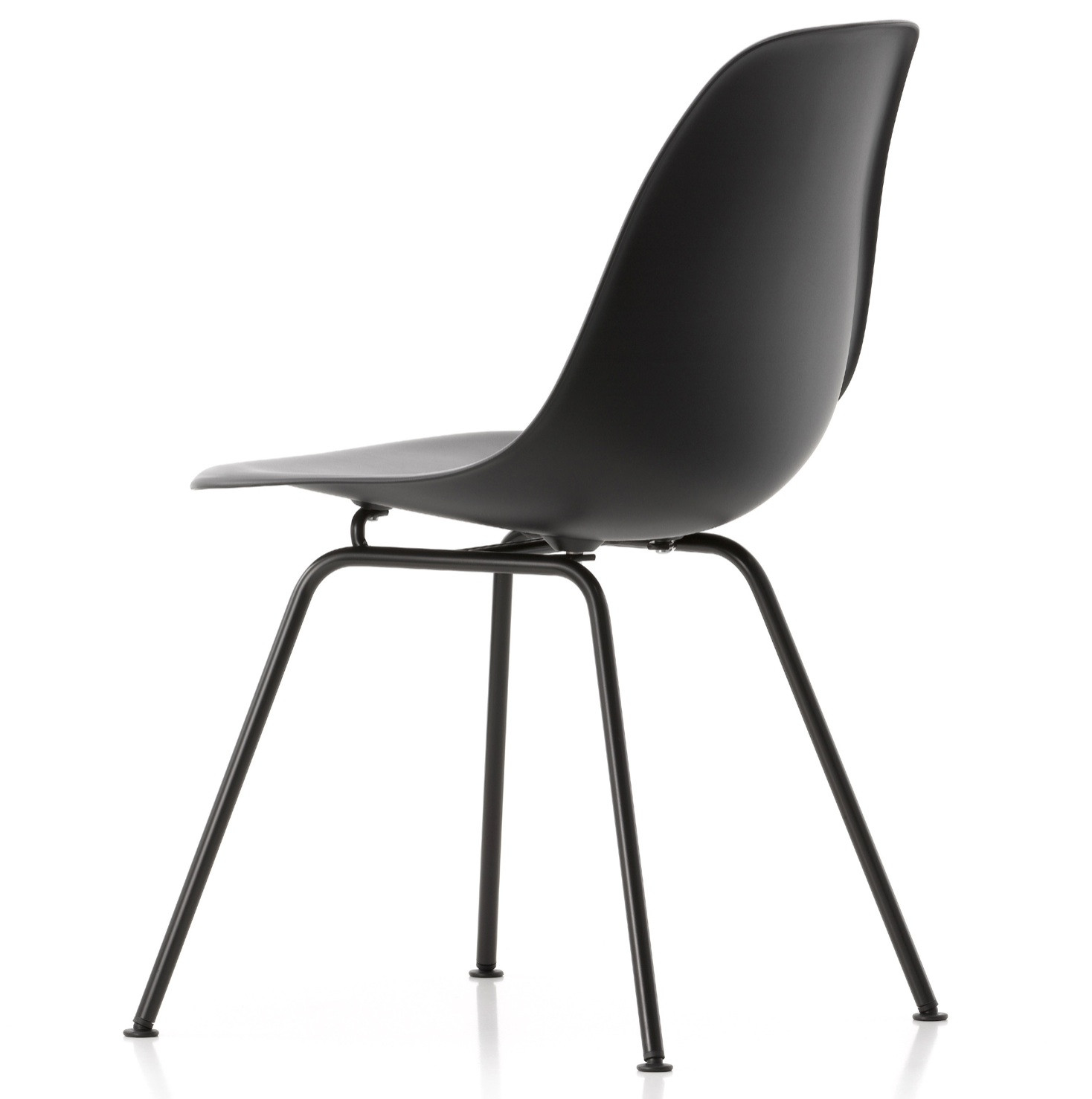 Eames DSX plastic dining side chair 3d model