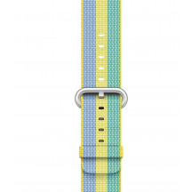 Apple Watch bandje van geweven nylon stuifmeelgeel