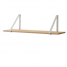 Ferm Living shelf grijs/oiled oak