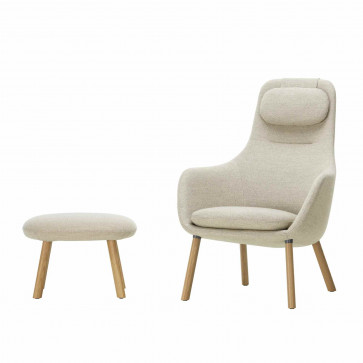 Vitra HAL Lounge Chair met Ottoman (toonzaalmodel)