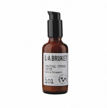 L:A Bruket 101 gezichtscrème wortel/bergamot 50ml