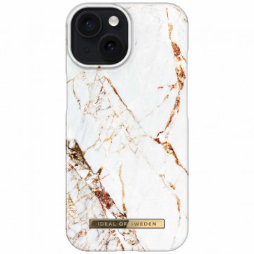 iDeal of Sweden iPhone 15 Plus MagSafe Case carrara gold