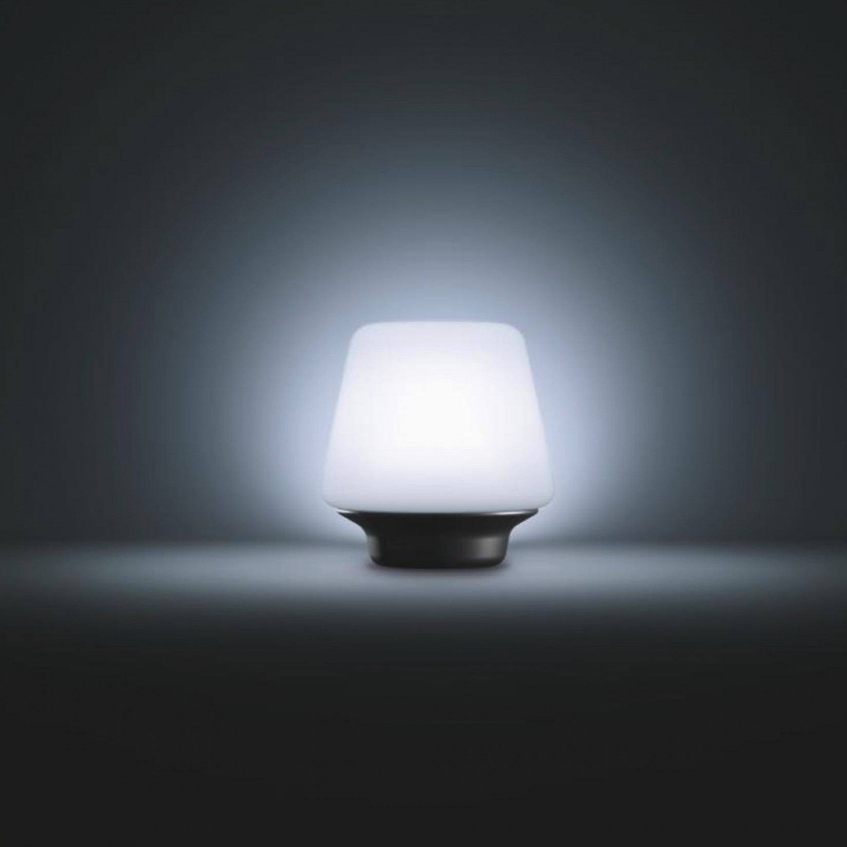 Philips Hue Wellness White Ambiance tafellamp met draadloze dimmer