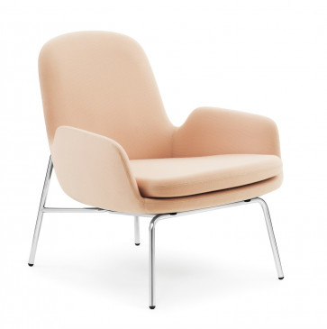 Normann Copenhagen Era Lounge Chair Low chroom