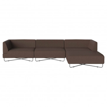 Bolia Orlando 3-zitsbank met chaise longue