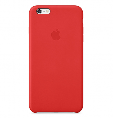 Apple iPhone 6 Plus Leather Case rood