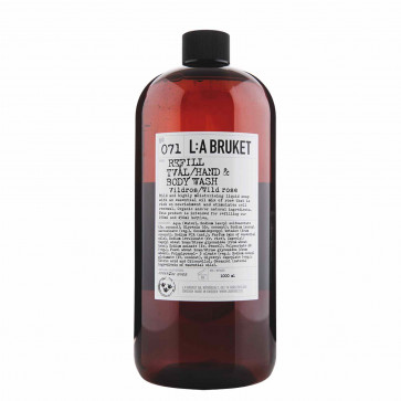 L:A Bruket 071 vloeibare zeep refill wilde rozen