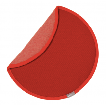 Vitra zitkussen Seat Dot rood/donkerrood