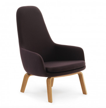 Normann Copenhagen Era Lounge Chair High eik