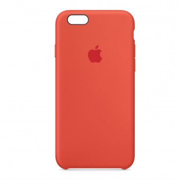 Apple iPhone 6s silicone case oranje