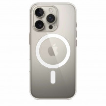 Apple iPhone 16 Pro Max Clear Case met MagSafe