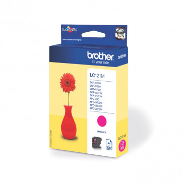 Brother inktpatroon LC121M magenta