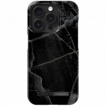 iDeal of Sweden iPhone 15 Pro Max MagSafe Case black thunder marble