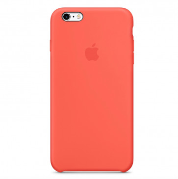 Apple iPhone 6s Plus silicone case abrikoos