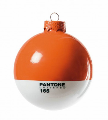 Pantone Universe kerstbal oranje