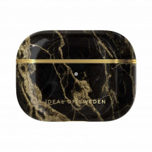 iDeal of Sweden AirPods Pro Case golden smoke marble