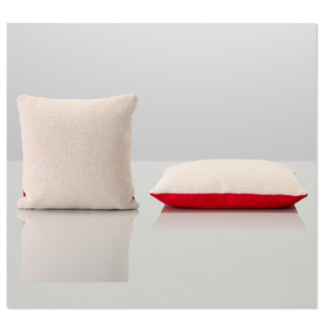 Muuto Mingle kussen zand/rood