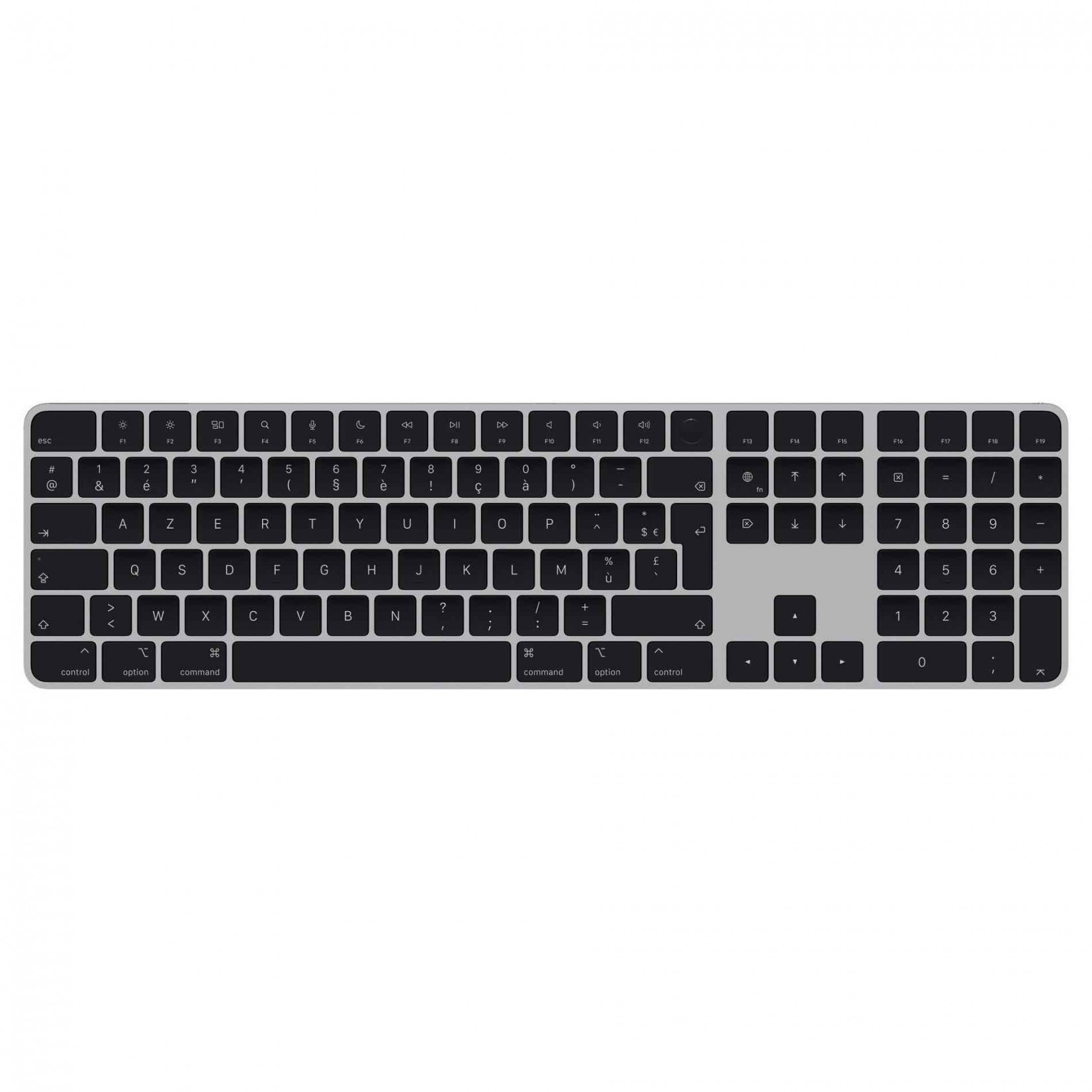 Op de een of andere manier smokkel handig Apple Magic Keyboard met Touch ID en numeriek toetsenbord