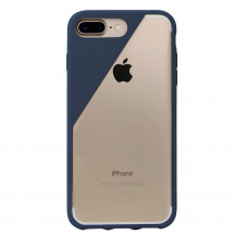 Native Union Clic Crystal iPhone 7 Plus marineblauw