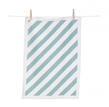 Ferm Living Keukenhanddoek Stripe munt