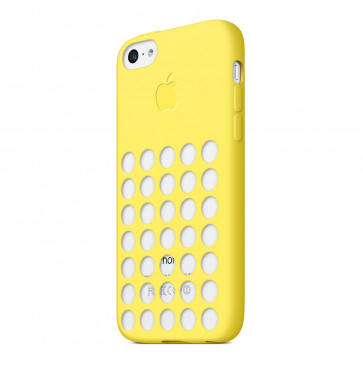 Apple iPhone 5c case geel