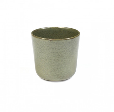 Serax Surface by Sergio Herman beker Ø 9 cm Camogroen