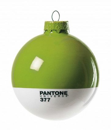 Pantone Universe kerstbal groen