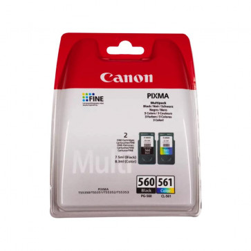 Canon Multipack PG-560 zwart + CL-561 kleur