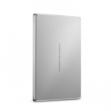 LaCie Porsche Design Mobile Drive USB-C/USB 3.0 1TB/2TB zilver