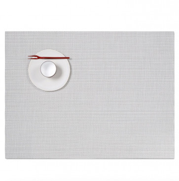 Chilewich placemat mini basketweave white