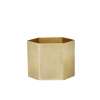 Ferm Living Hexagon-goud-Extra large