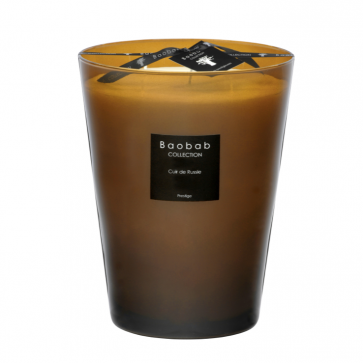 Baobab geurkaars Cuir de Russie Max 24