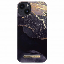 iDeal of Sweden iPhone 14 Plus MagSafe Case golden twilight marble