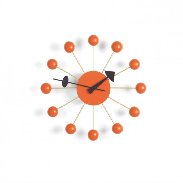 Vitra Ball Clock oranje