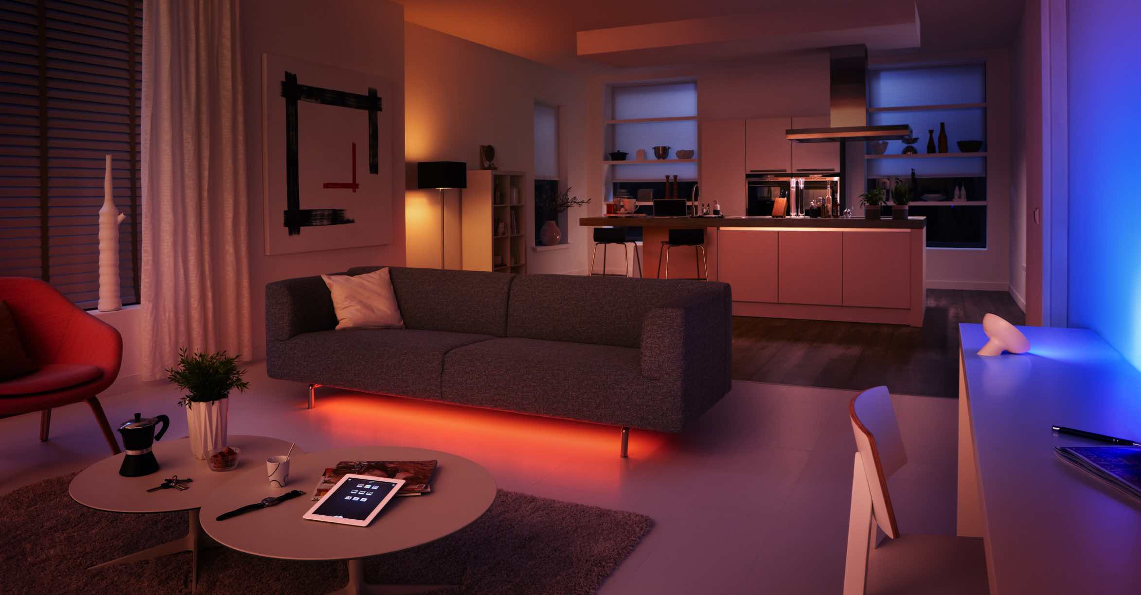 bizon stijl veeg Philips Hue Bloom