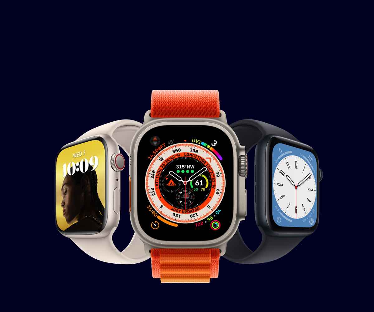 Apple Watch Ultra Apple Watch Series 8 Apple Watch SE Ninove
