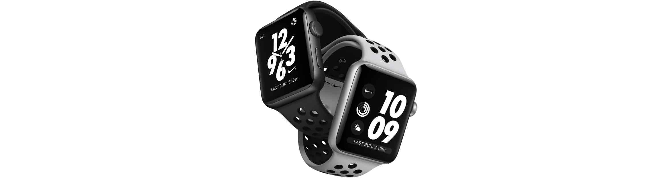 Apple Watch Series 3 Nike+ wijzerplaten