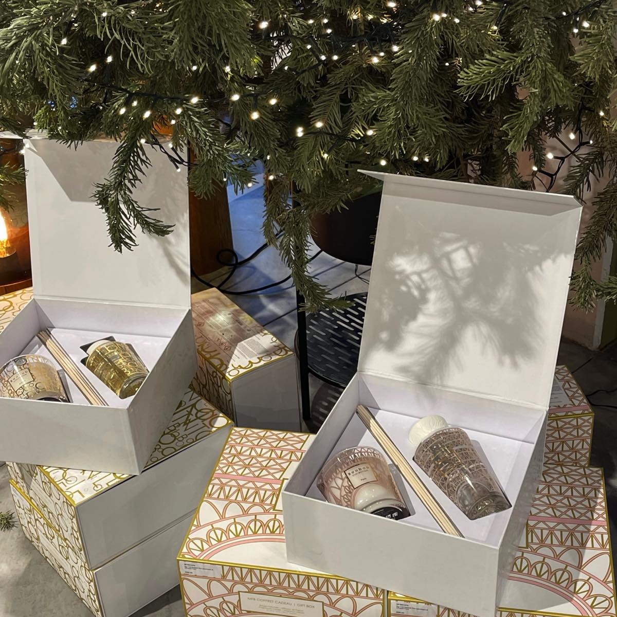 My First Baobab gift box Platinum geurkaars en geurdiffuser