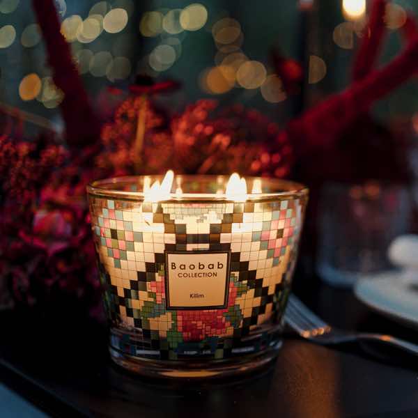 Baobab geurkaars Kilim Ninove
