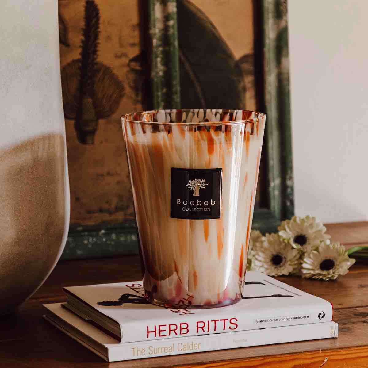 Baobab geurkaars Pearls Baobab Ninove Pure Lifestyle