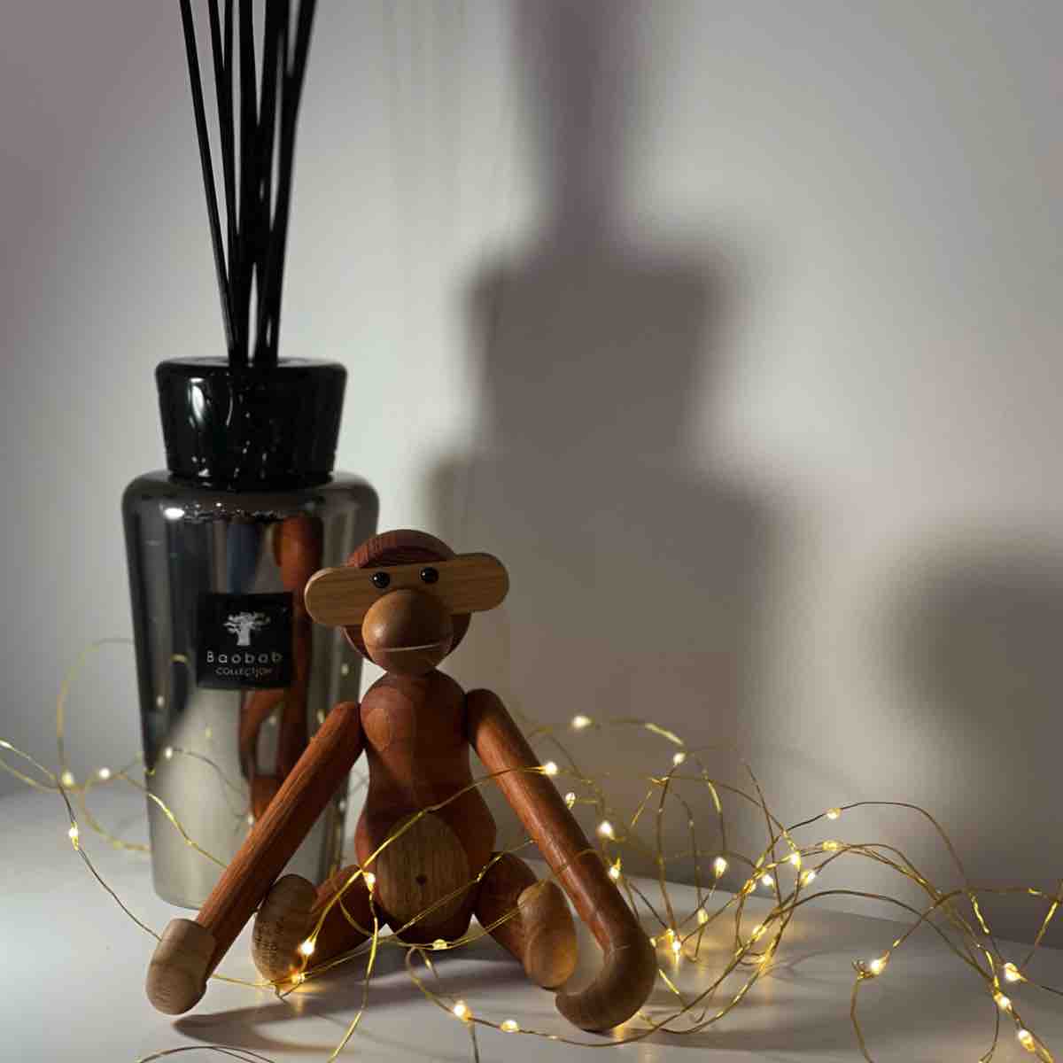 Baobab geurdiffuser Platinum Ninove Kay Bojesen aapje