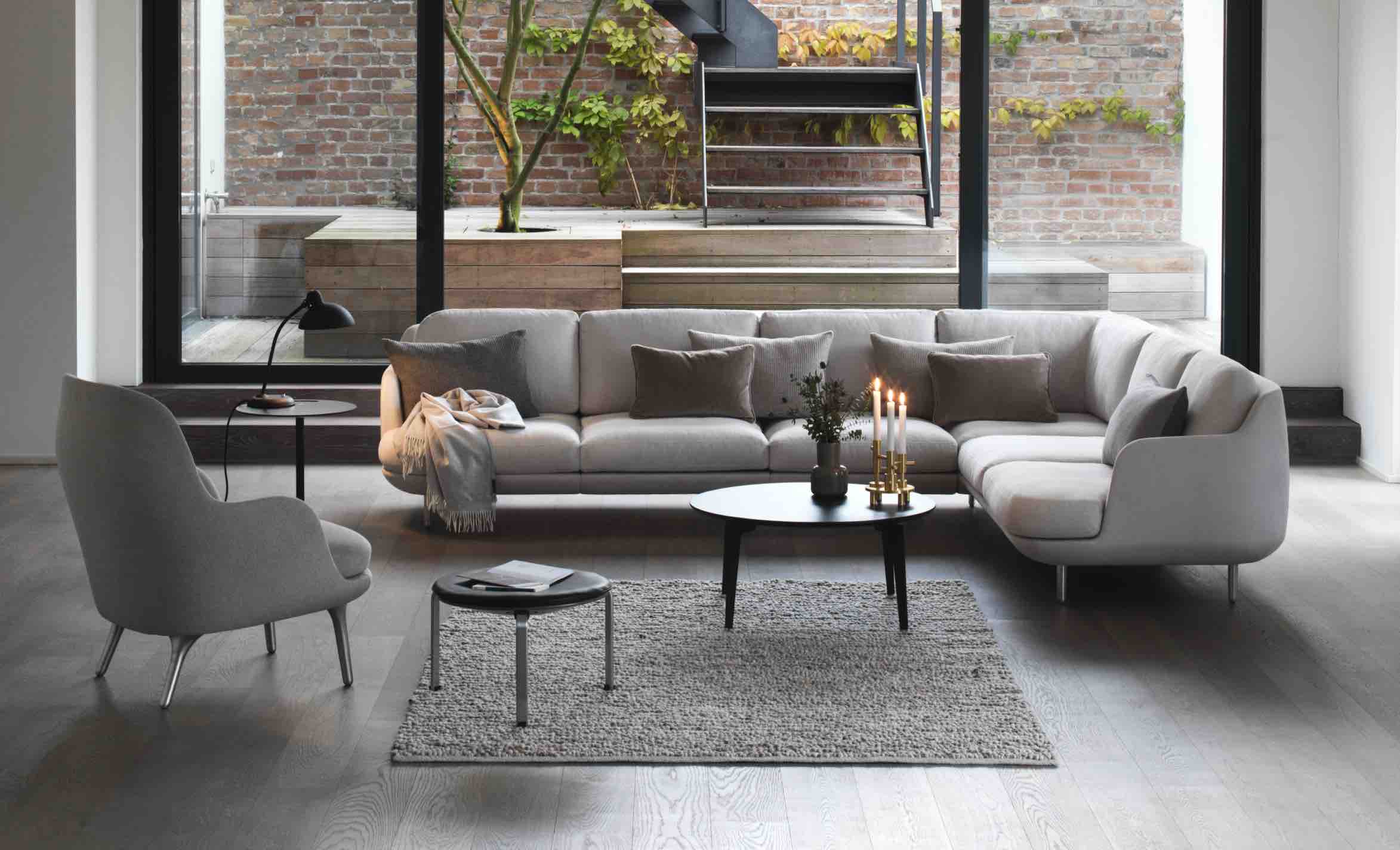 Fritz Hansen Ninove Lune sofa