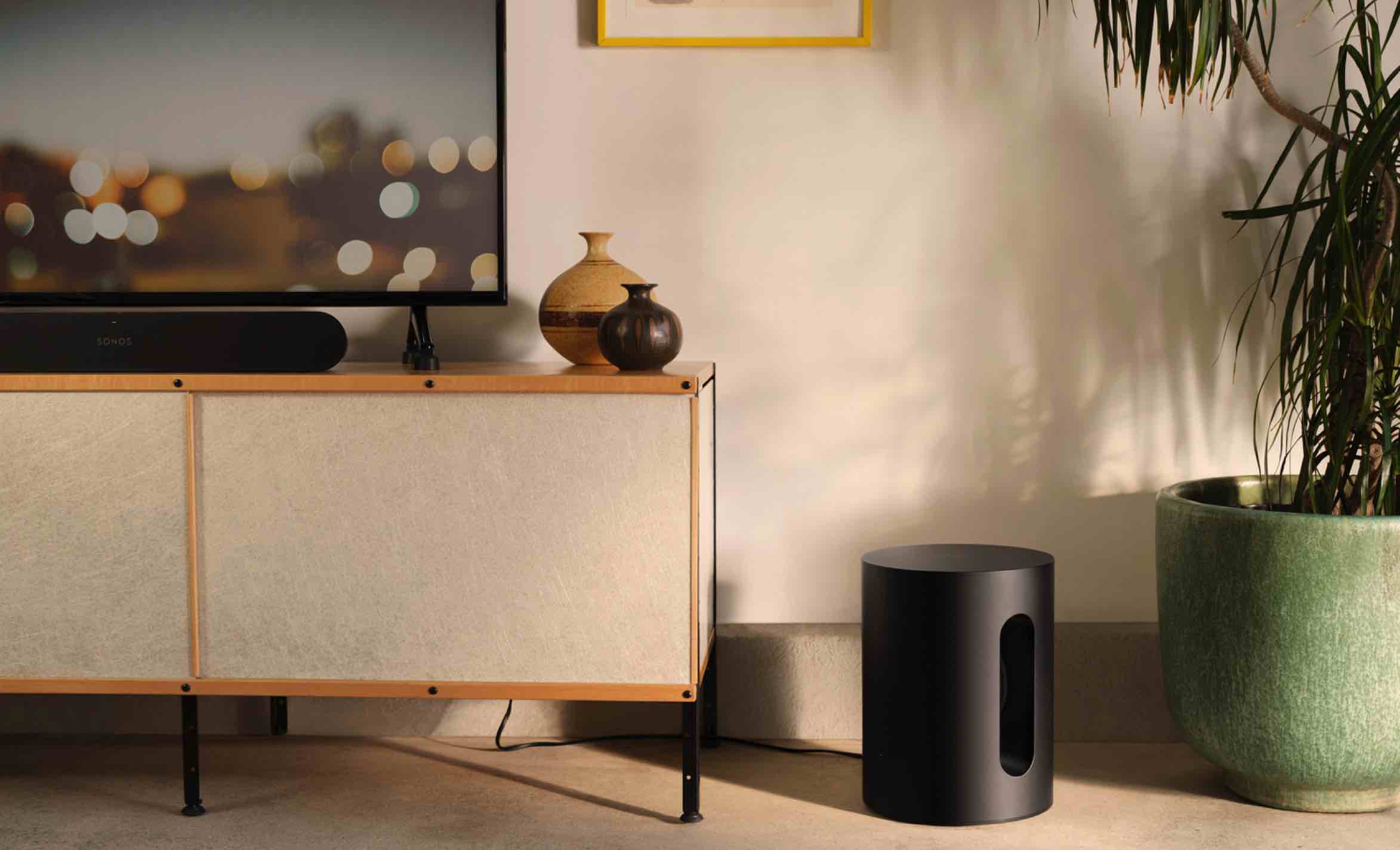 Sonos promo home entertainment set Sub mini Ninove